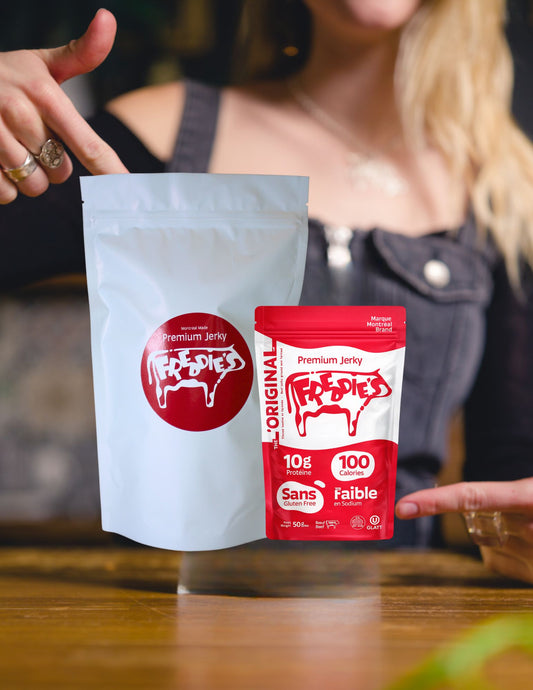 Jumbo Freddie 400g Bulk Beef Jerky | Free QC Shipping