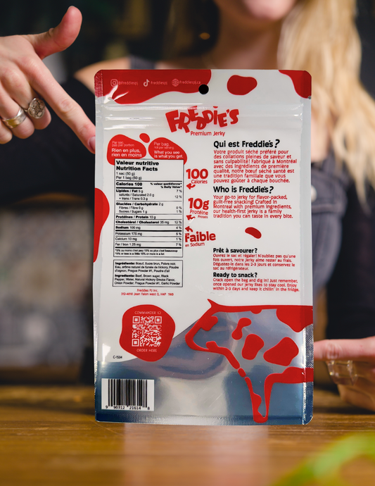 The Original Freddie 50g Canadian Beef Jerky